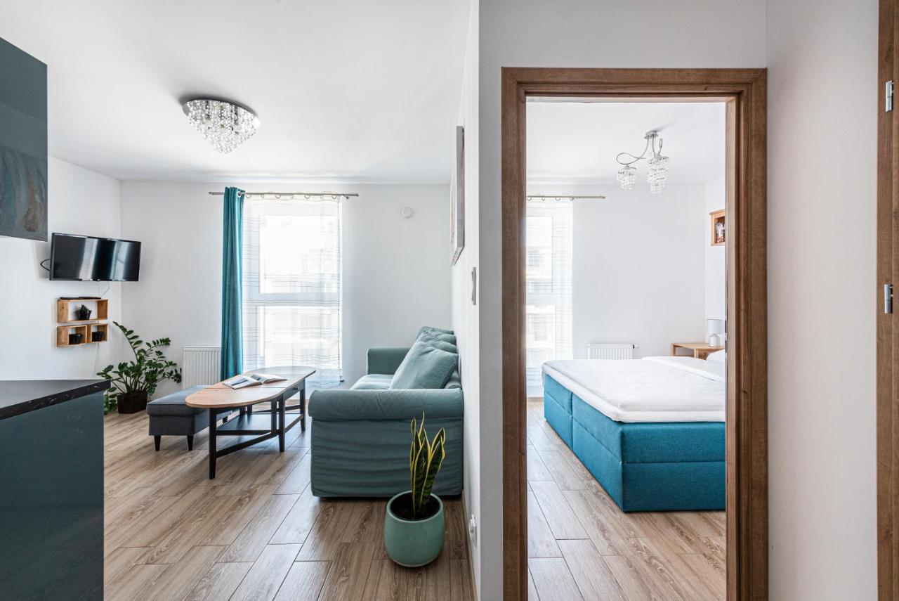 Apartament Niebieski Optilocus غدانسك المظهر الخارجي الصورة