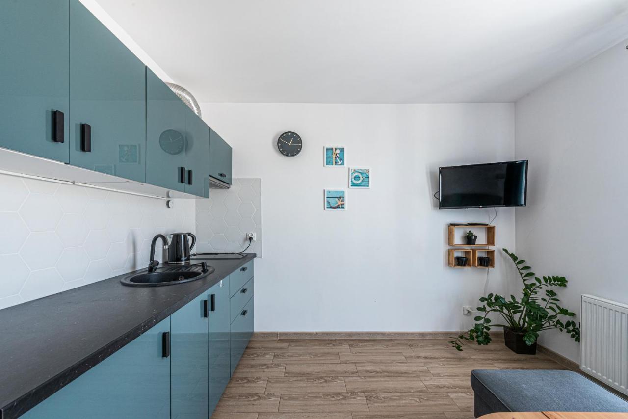 Apartament Niebieski Optilocus غدانسك المظهر الخارجي الصورة