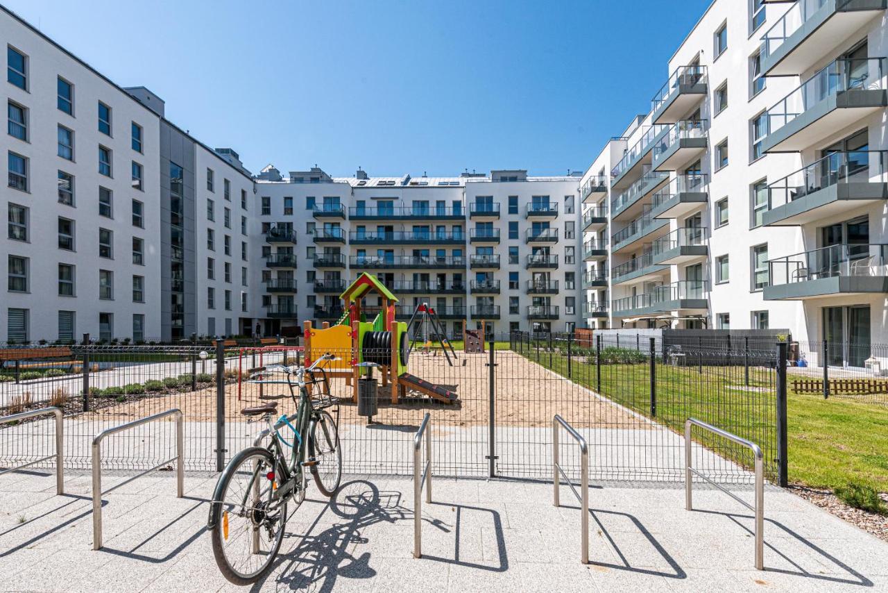 Apartament Niebieski Optilocus غدانسك المظهر الخارجي الصورة